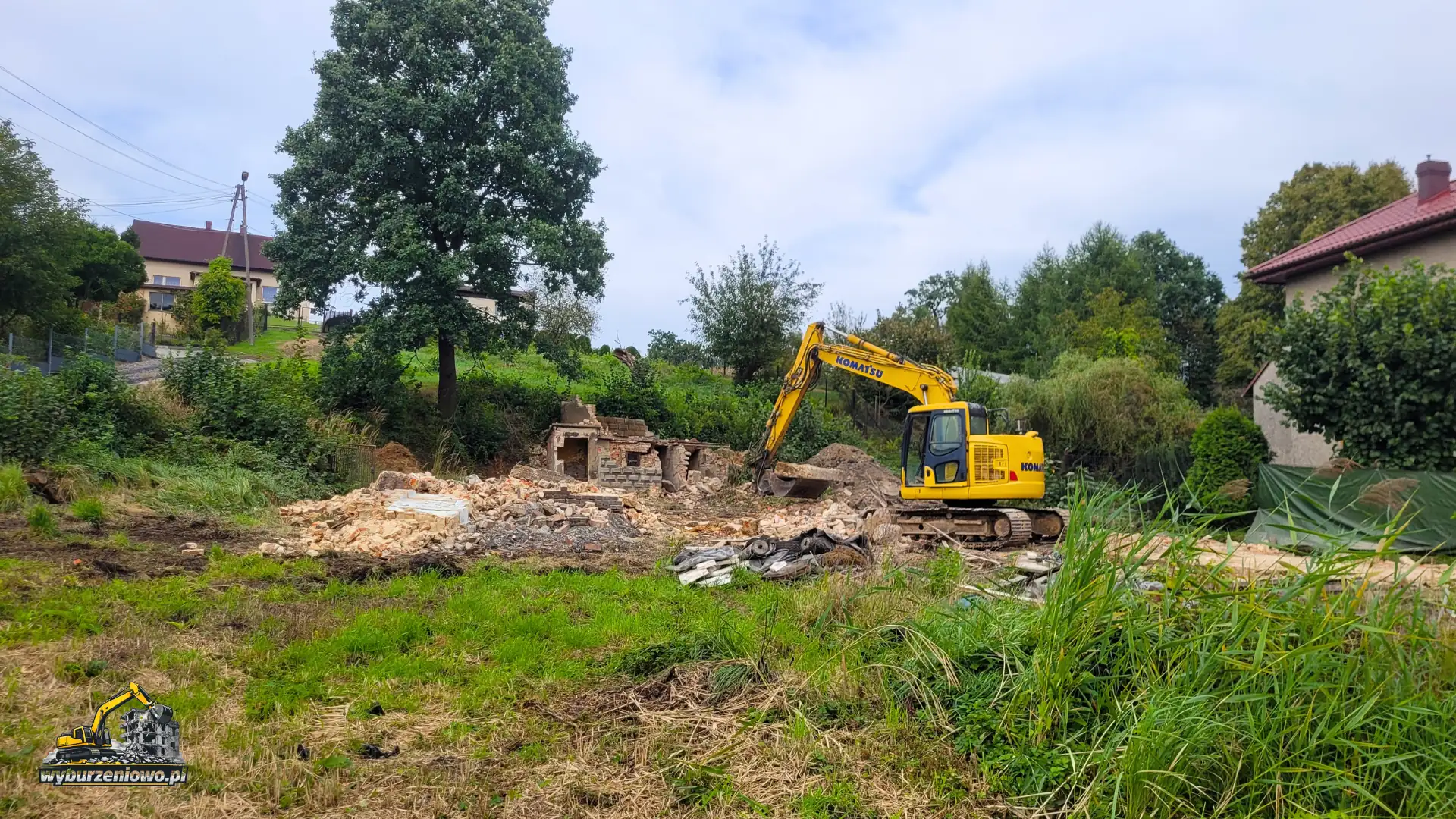 wyburzenie obiektu budowlanego w Gorzycach